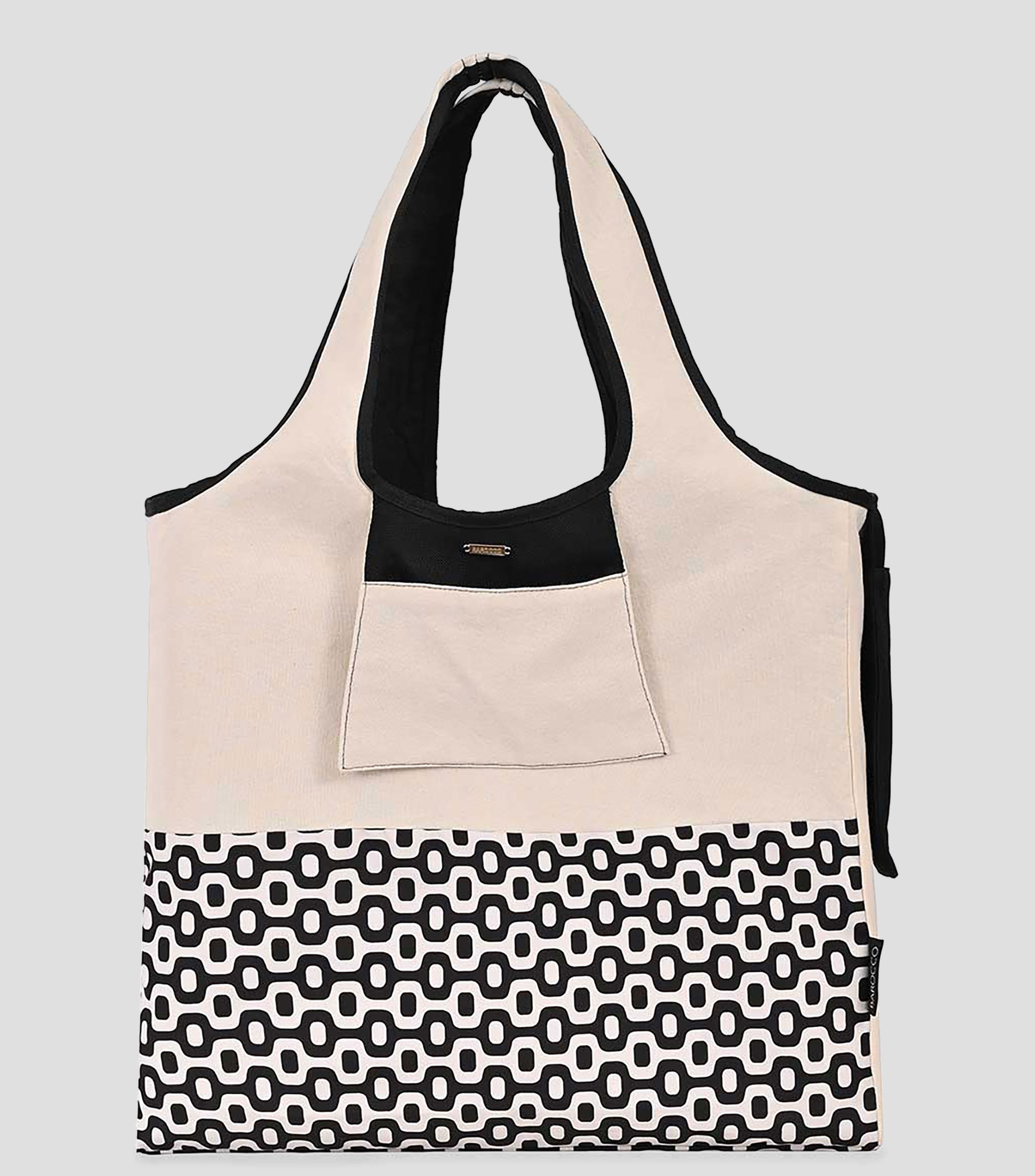 Bolsa tote de playa estampada Mujer